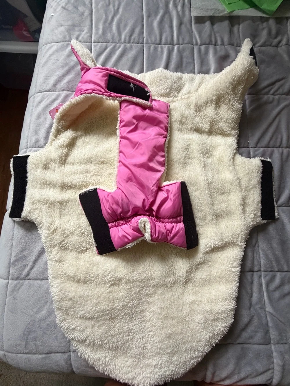 NWT Pink Fleece Dog Vest/Jacket XXL